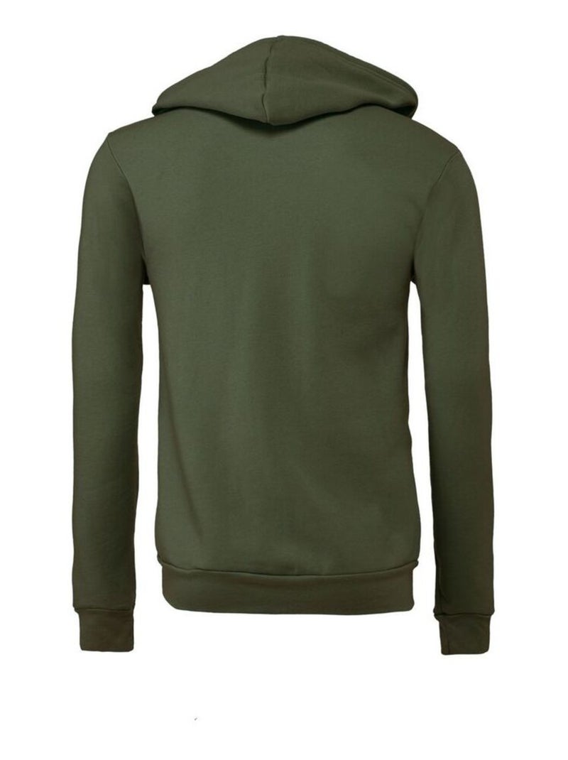Bella + Canvas - Veste à capuche Vert kaki - Kiabi