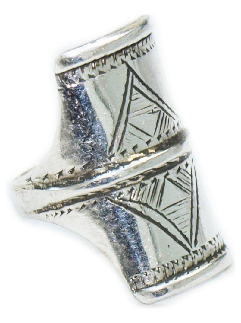 Belle bague touareg stylée, Bijoucolor Argent - Kiabi