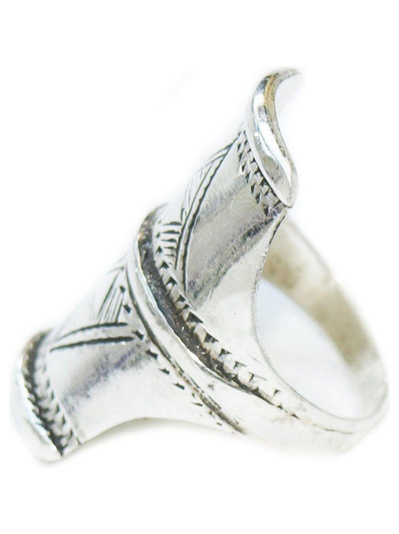 Belle bague touareg stylée, Bijoucolor Argent - Kiabi