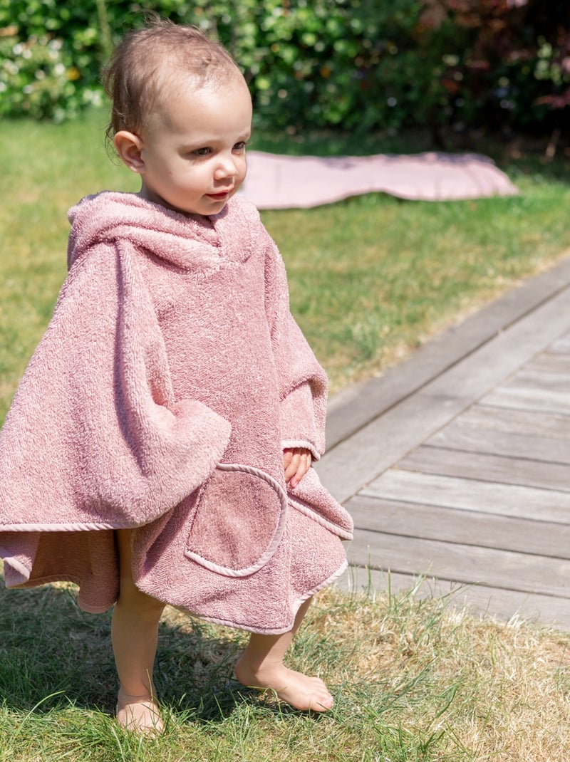 Bemini - Poncho Vintage Terry Rose - Kiabi