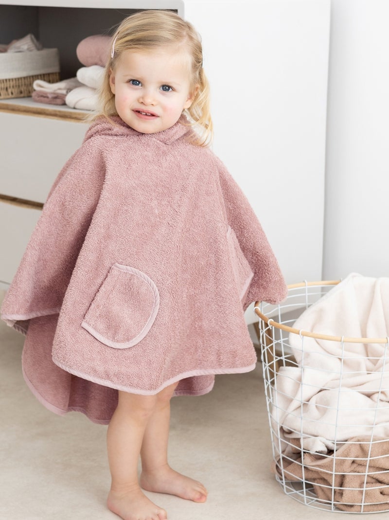 Bemini - Poncho Vintage Terry Rose - Kiabi