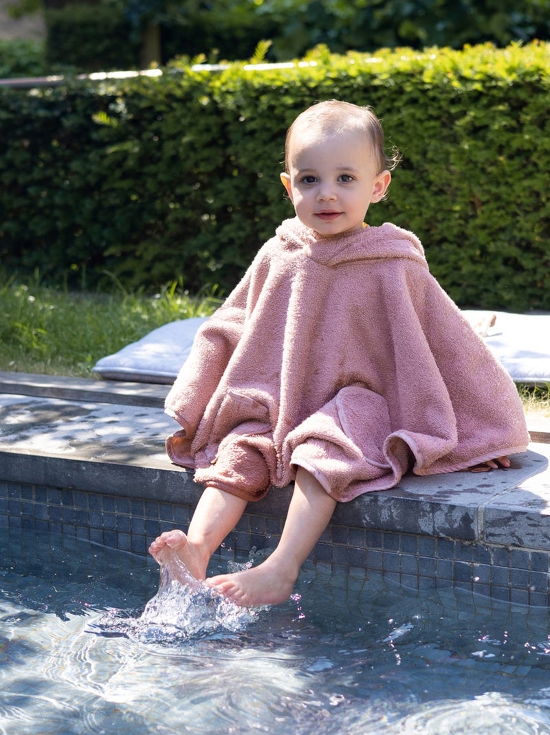 Bemini - Poncho Vintage Terry Rose - Kiabi