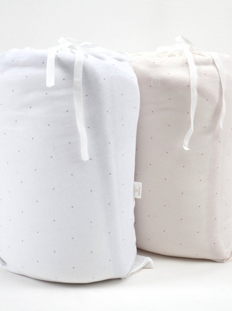 Bemini Camping Bag Pady softy et jersey Gris Blanc - Kiabi