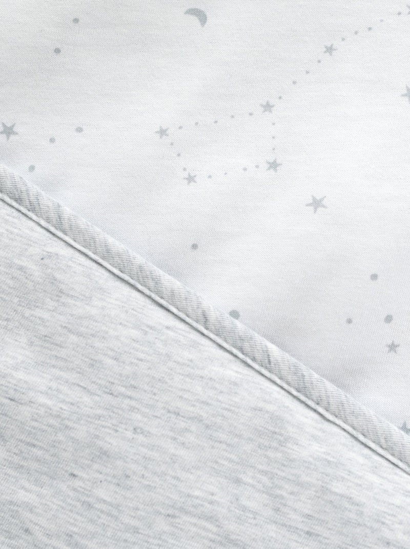 Bemini Couverture Pady jersey et jersey Gris clair - Kiabi