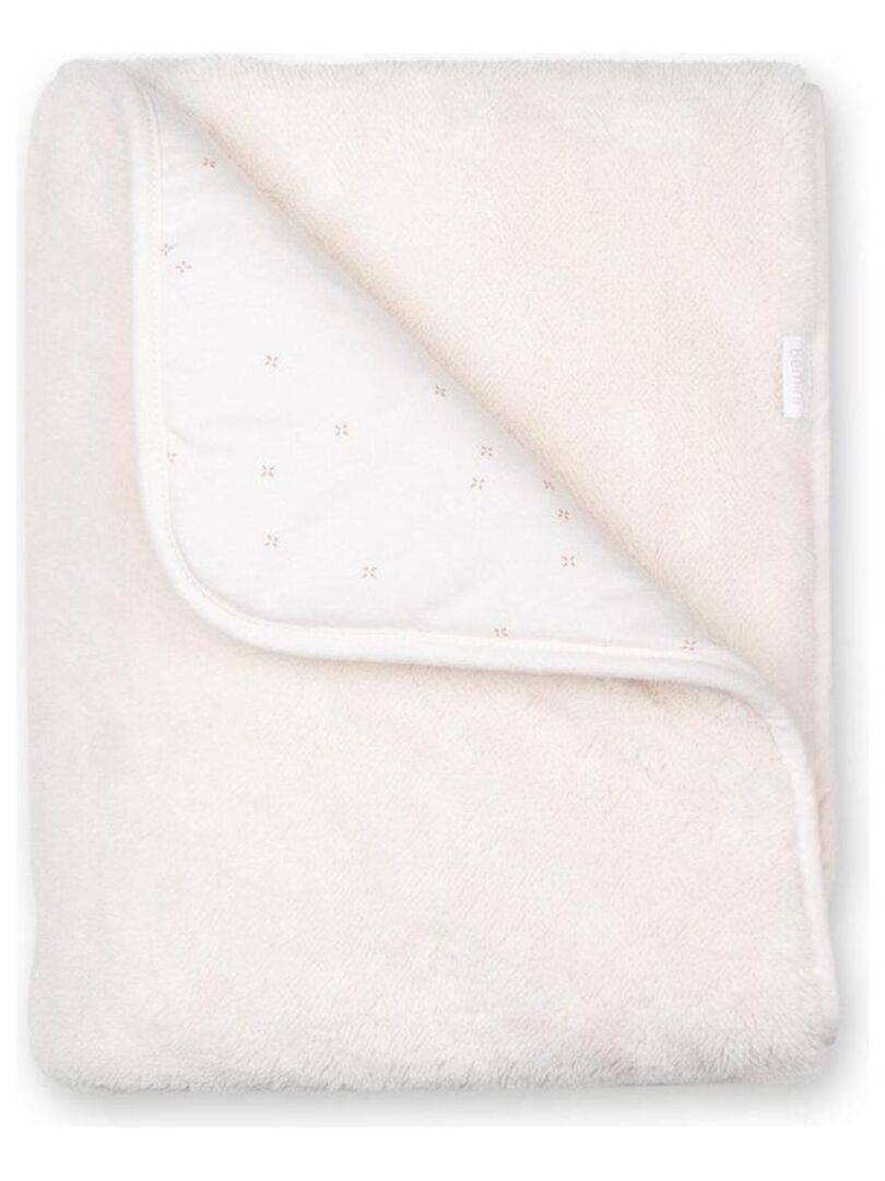 Bemini Couverture Pady jersey et softy Blanc cassé - Kiabi