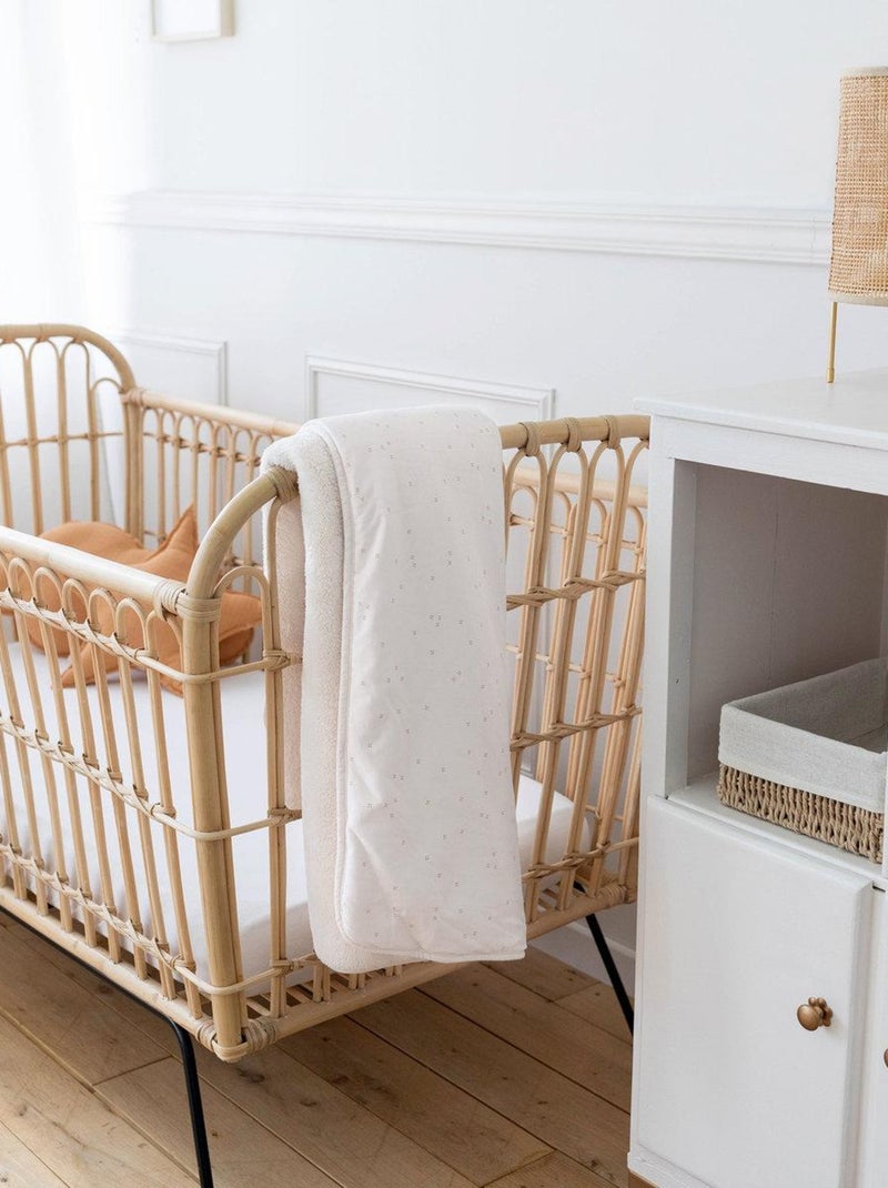 Bemini Couverture Pady jersey et softy Blanc cassé - Kiabi