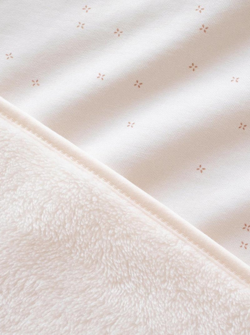 Bemini Couverture Pady jersey et softy Blanc cassé - Kiabi