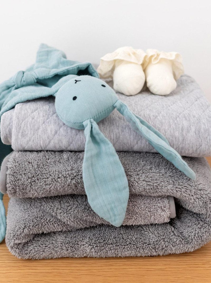 Bemini Couverture Pady jersey et softy Gris moyen - Kiabi