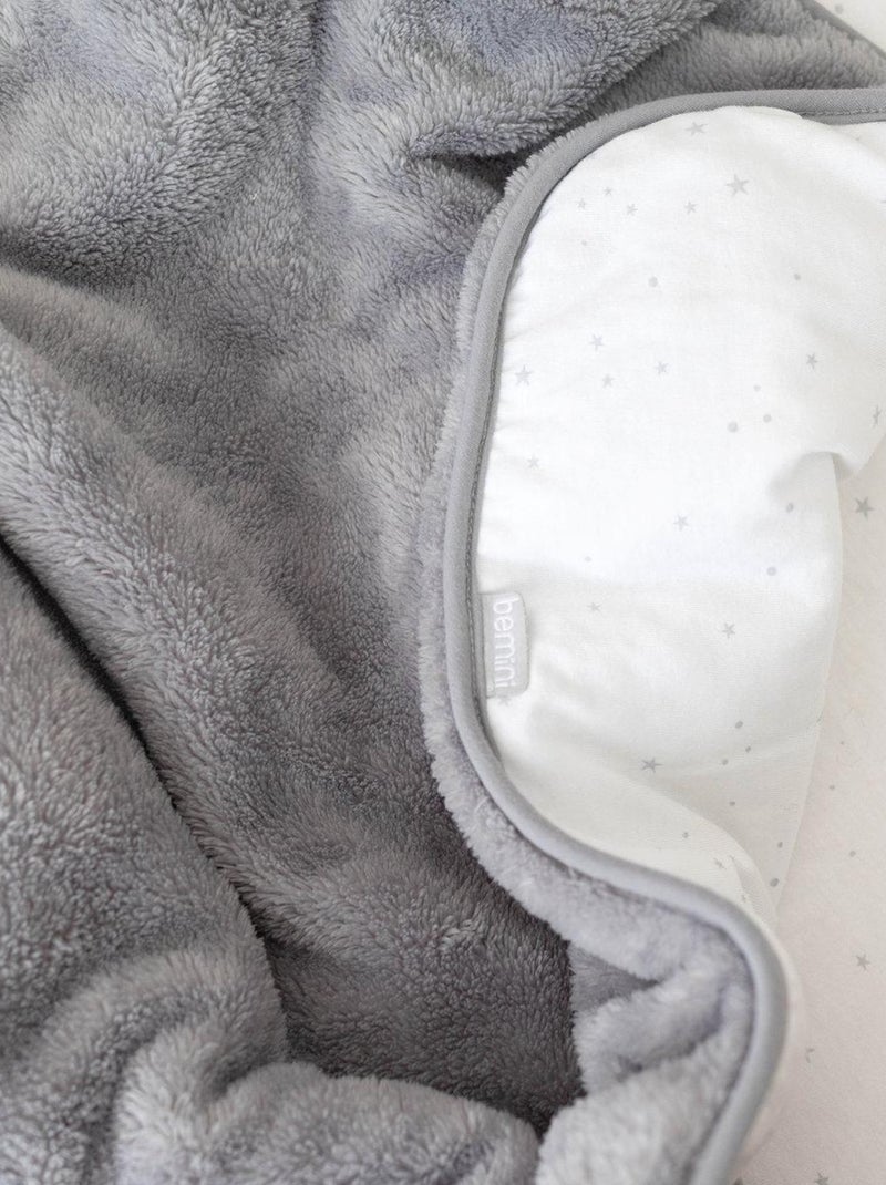 Bemini Couverture Pady jersey et softy Gris moyen - Kiabi