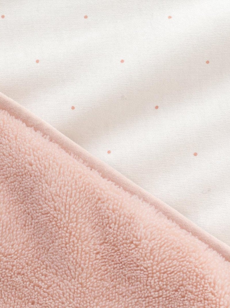 Bemini Couverture Pady jersey et softy Rose clair - Kiabi