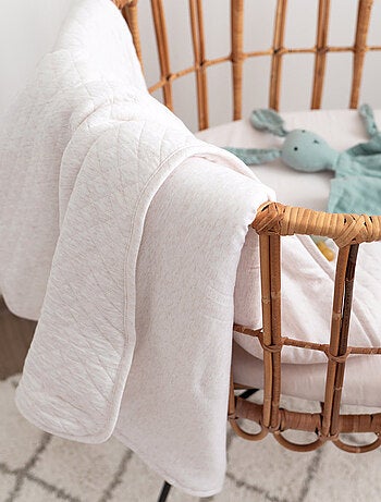 Bemini Couverture Pady quilted et jersey