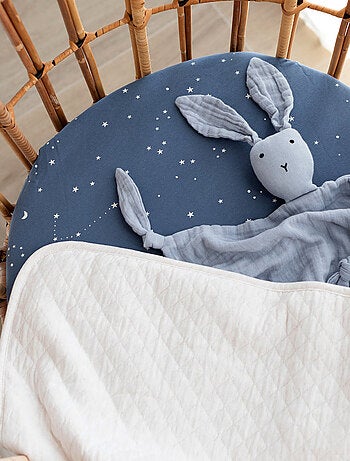 Bemini Couverture Pady quilted et jersey