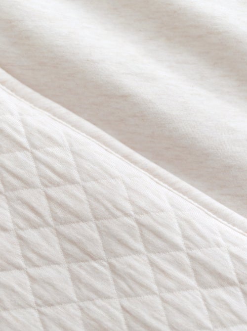 Bemini Couverture Pady quilted et jersey - Kiabi