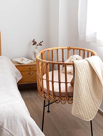Bemini Couverture Pady quilted et jersey
