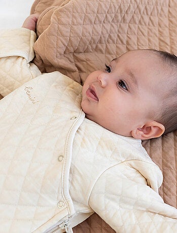 Bemini Couverture Pady quilted et jersey