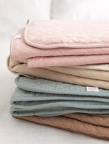 Bemini Couverture Pady quilted et jersey