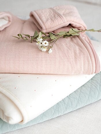 Bemini Couverture Pady quilted et jersey