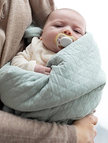 Bemini Couverture Pady quilted et jersey