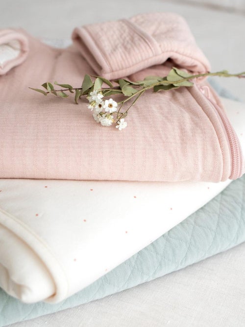 Bemini Couverture Pady quilted et jersey - Kiabi Bemini Couverture Pady quilted et jersey - Kiabi