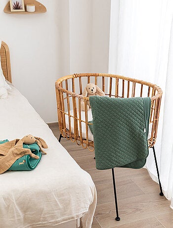 Bemini Couverture Pady quilted et jersey