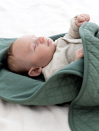 Bemini Couverture Pady quilted et jersey