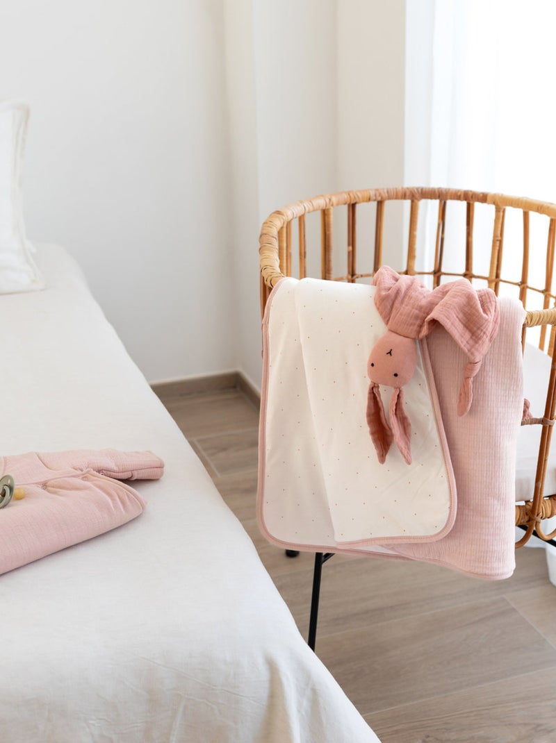 Bemini Couverture Pady tetra jersey et jersey Rose clair - Kiabi