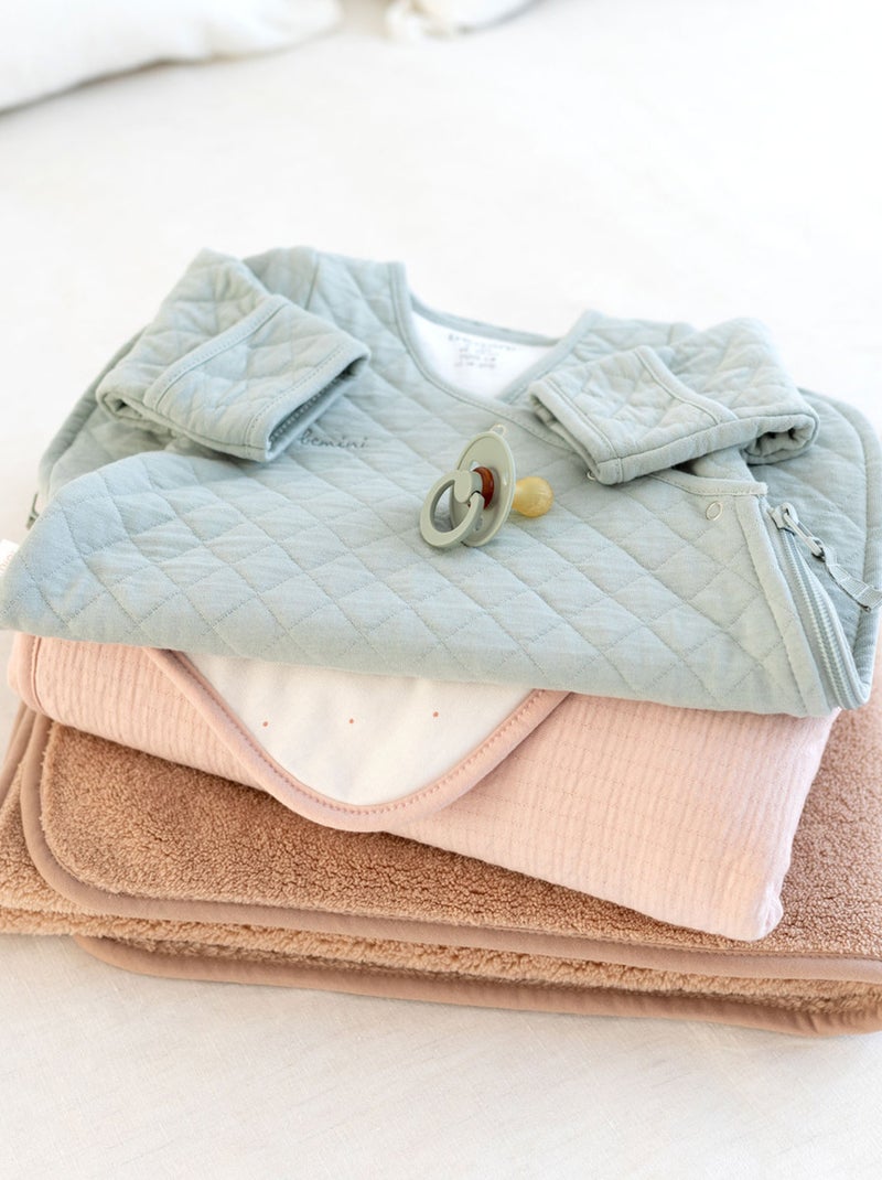 Bemini Couverture Pady tetra jersey et jersey Rose clair - Kiabi