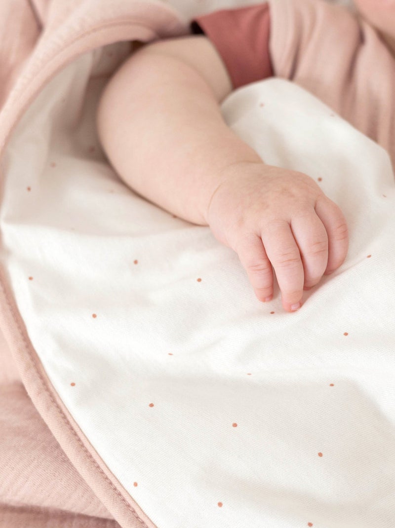 Bemini Couverture Pady tetra jersey et jersey Rose clair - Kiabi