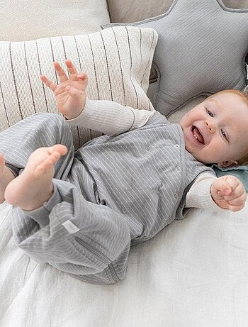 Turbulette Bébé en Coton Bio Jaune Ocre à Pois - Gloop Baby