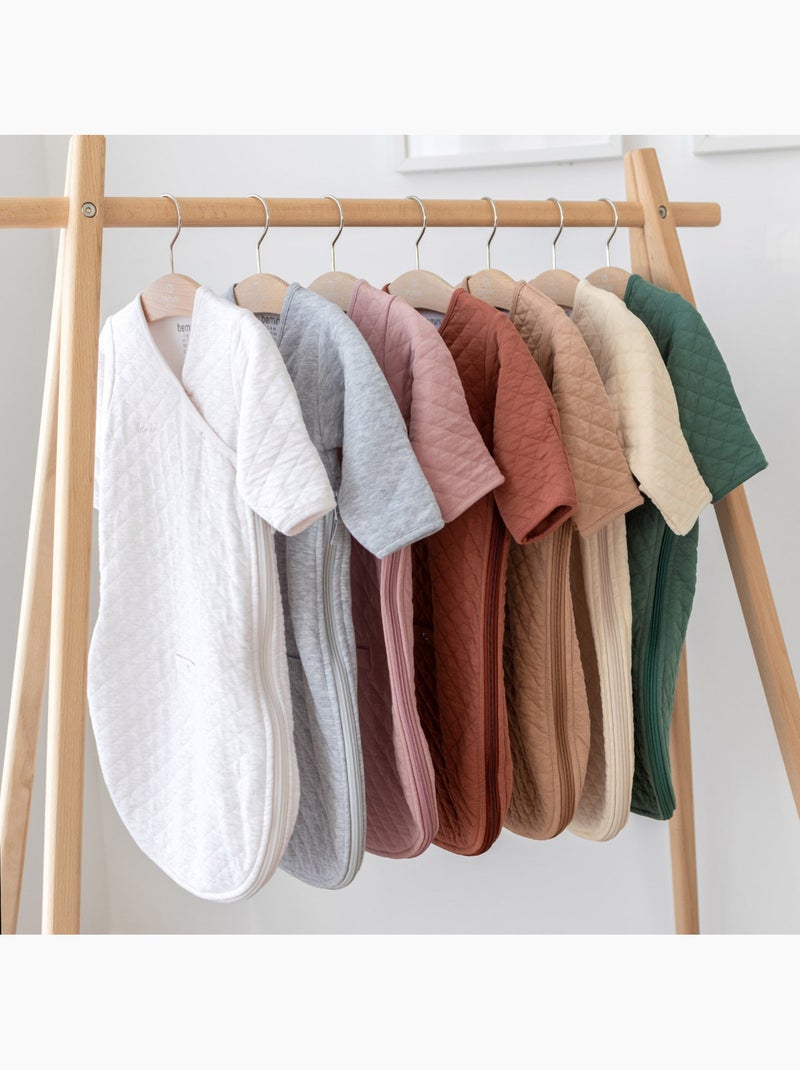 Bemini Gigoteuse avec moufles Matelassé confort Gris chiné - Kiabi
