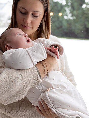 Bemini Gigoteuse avec moufles Pady jersey et jersey