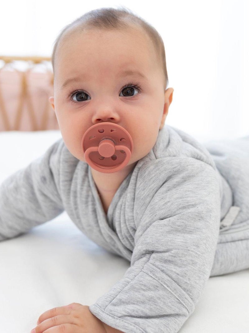 Bemini Gigoteuse avec moufles Pady jersey et jersey Gris chiné - Kiabi