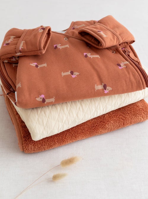 Bemini Gigoteuse avec moufles Pady jersey et jersey - Kiabi