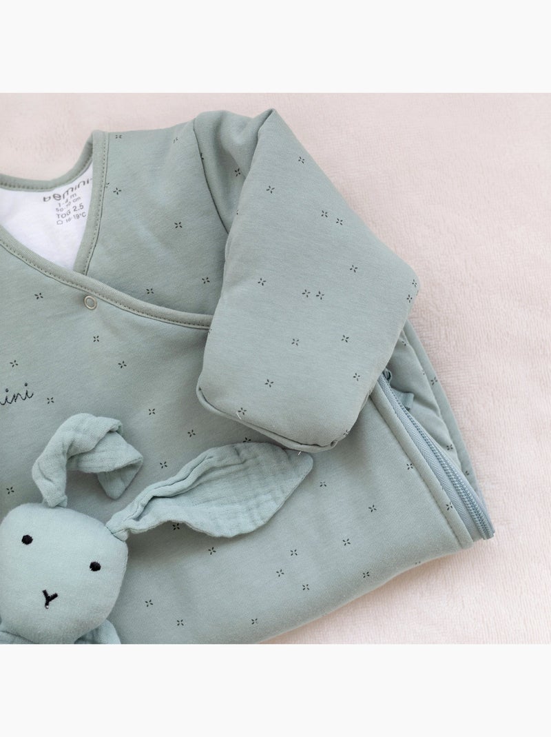 Bemini Gigoteuse avec moufles Pady jersey et jersey Vert chèvrefeuille - Kiabi