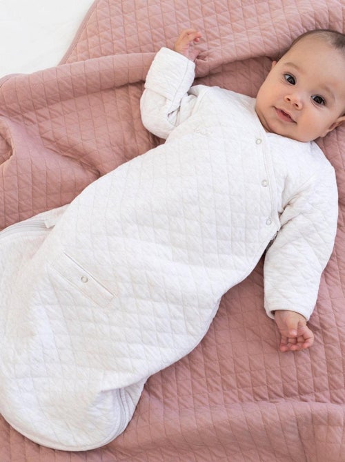 Bemini Gigoteuse avec moufles Pady quilted jersey - Kiabi