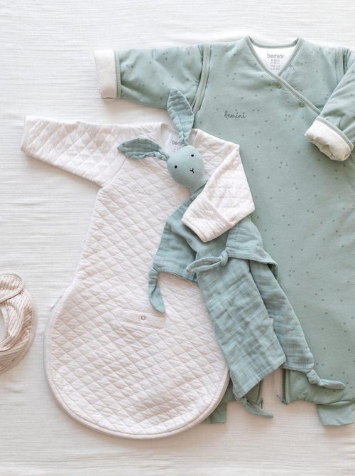 Bemini Gigoteuse avec moufles Pady quilted jersey - Kiabi