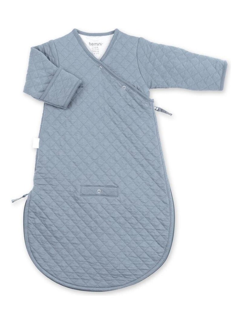 Bemini Gigoteuse avec moufles Pady quilted jersey Bleu ardoise - Kiabi