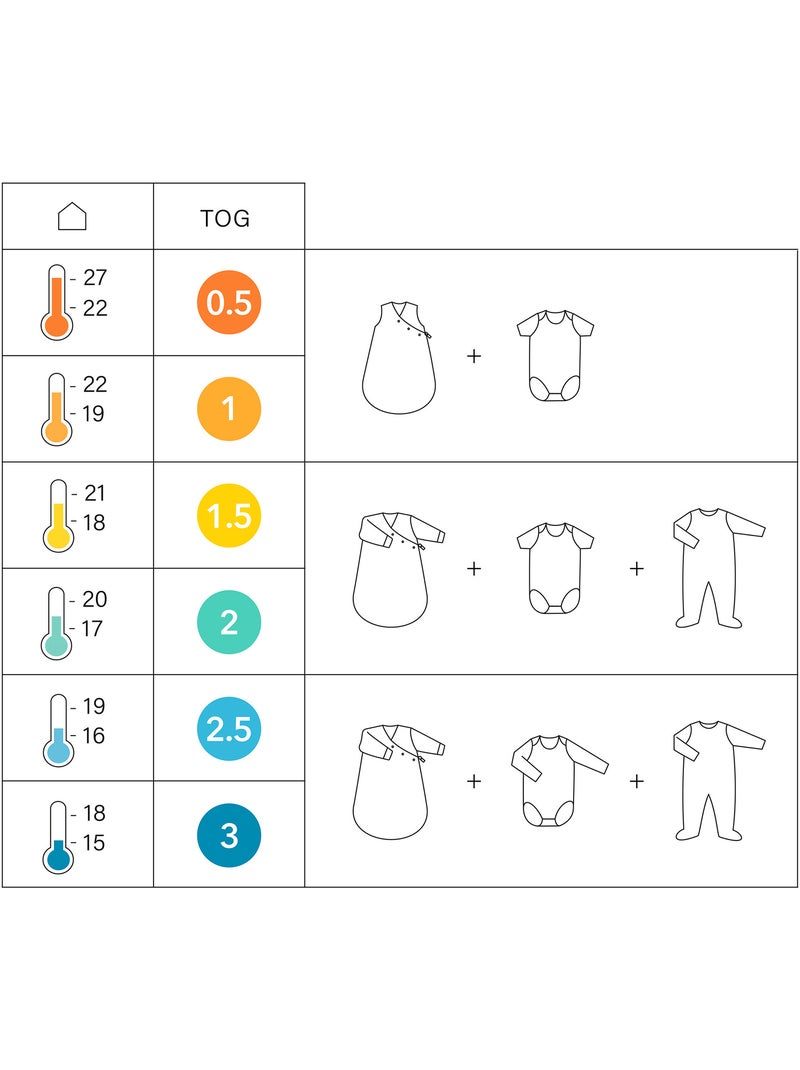 Bemini Gigoteuse avec moufles Pady quilted jersey Crème - Kiabi