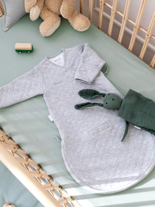 Bemini Gigoteuse avec moufles Pady quilted jersey - Kiabi