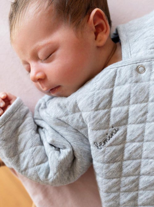 Bemini Gigoteuse avec moufles Pady quilted jersey - Kiabi