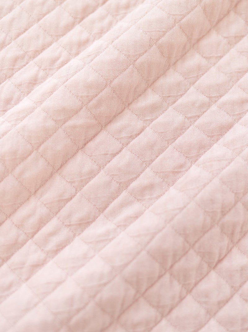 Bemini Gigoteuse avec moufles Pady quilted jersey Rose clair - Kiabi