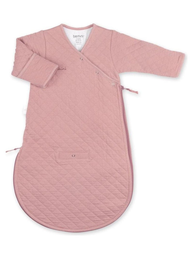 Bemini Gigoteuse avec moufles Pady quilted jersey Rose foncé - Kiabi