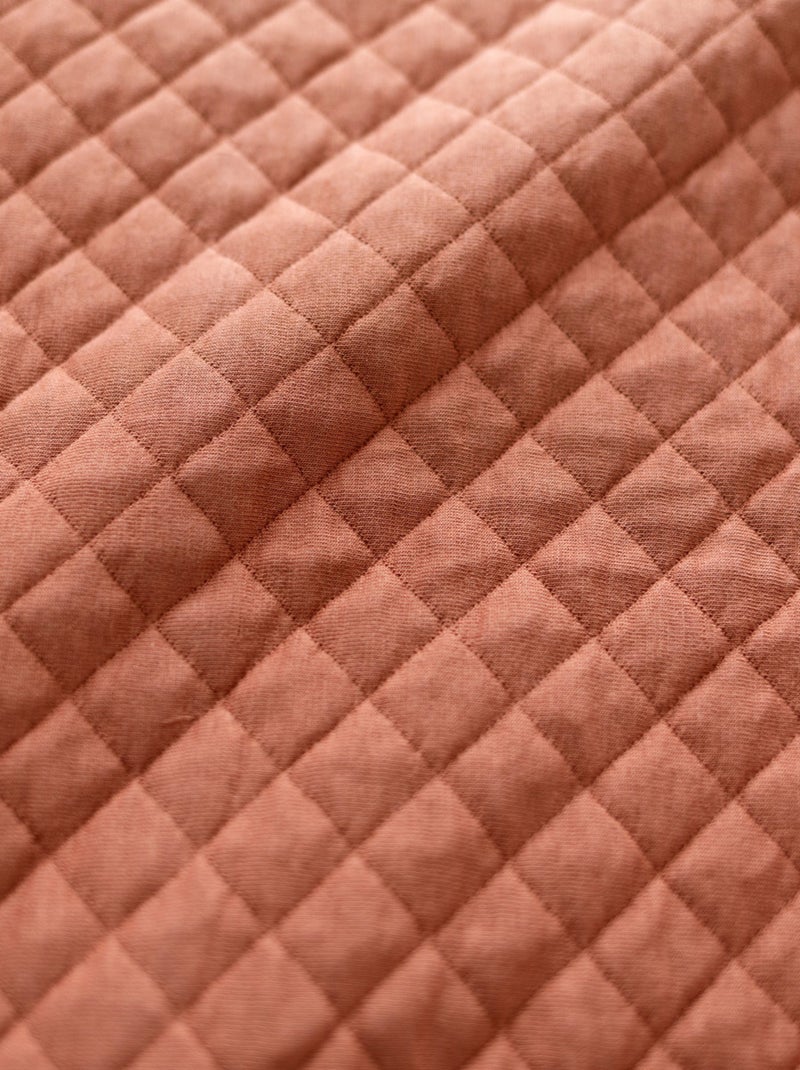 Bemini Gigoteuse avec moufles Pady quilted jersey Rouge brique - Kiabi