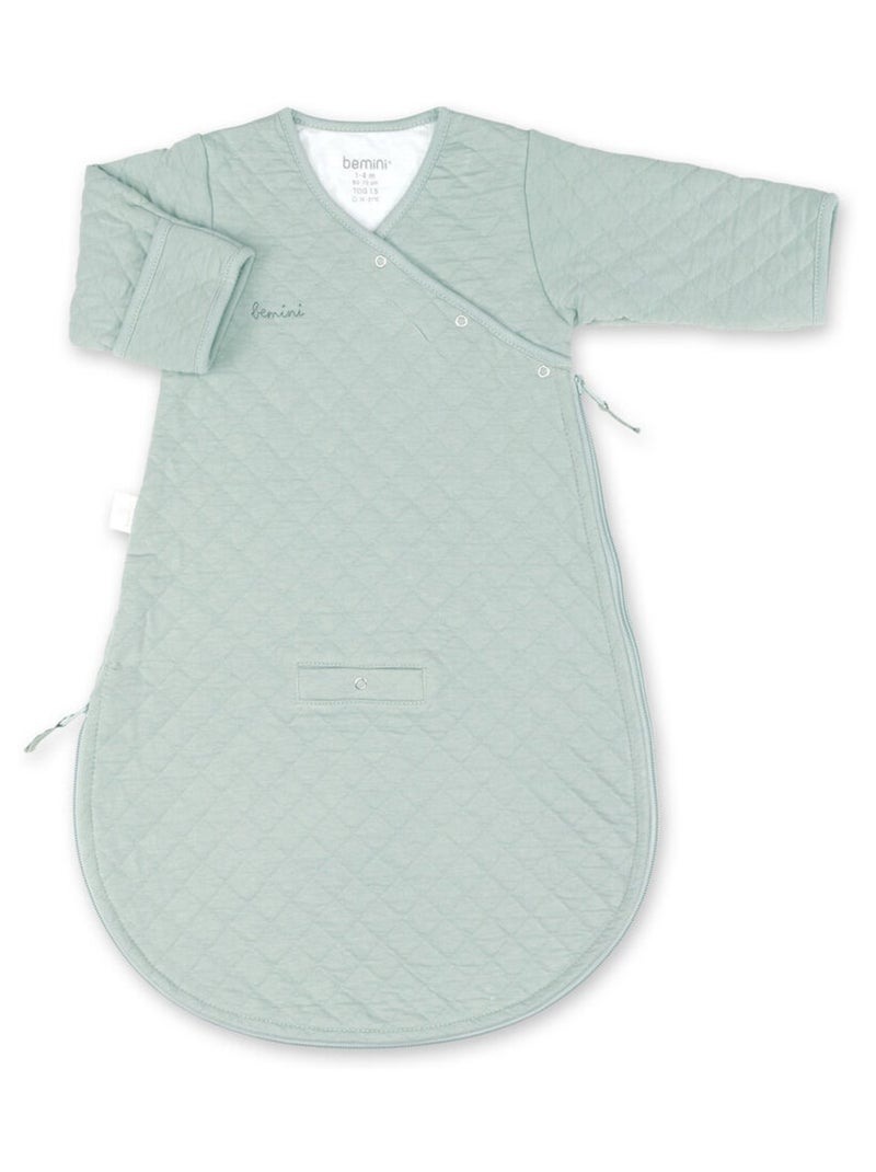 Bemini Gigoteuse avec moufles Pady quilted jersey Vert chèvrefeuille - Kiabi