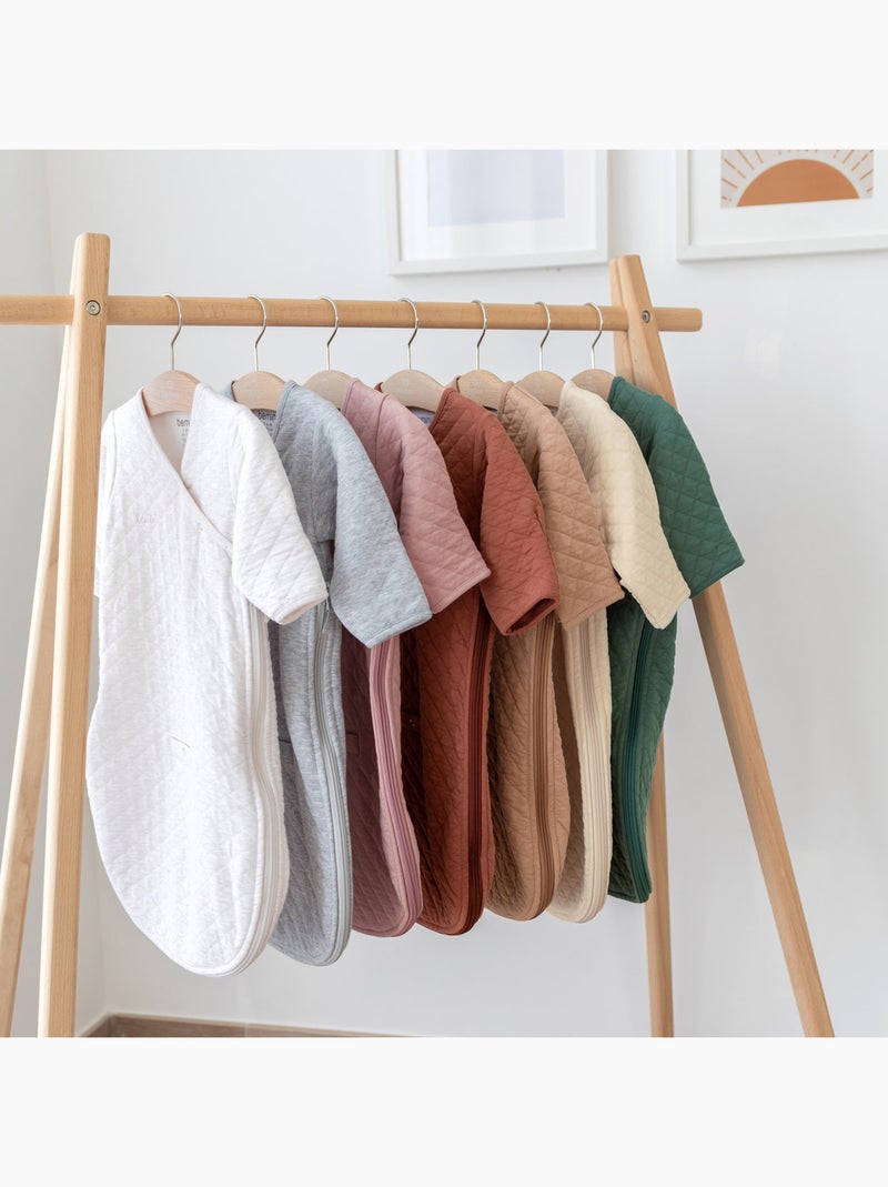 Bemini Gigoteuse avec moufles Pady quilted jersey Vert foncé - Kiabi