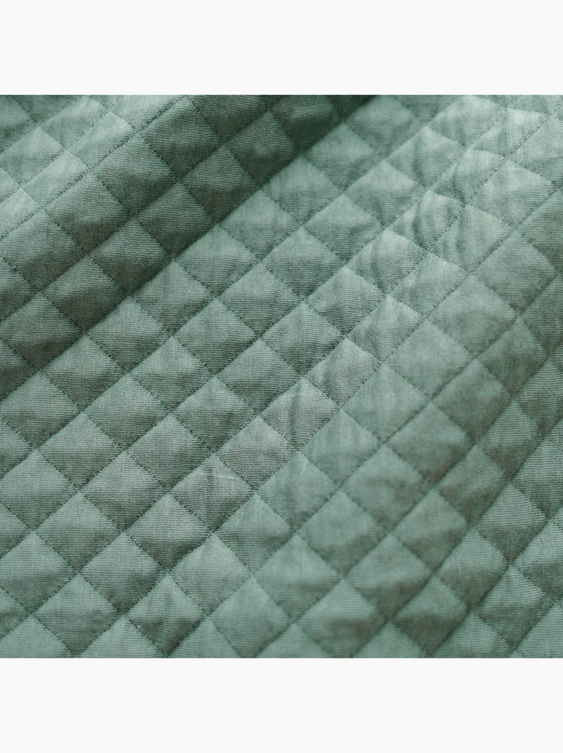 Bemini Gigoteuse avec moufles Pady quilted jersey Vert foncé - Kiabi