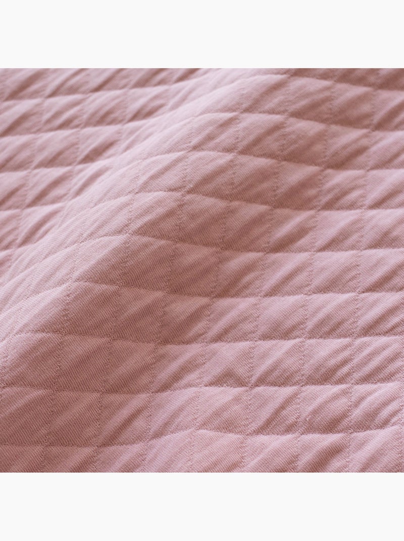 Bemini Gigoteuse avec moufles Pady quilted jersey Vieux rose - Kiabi