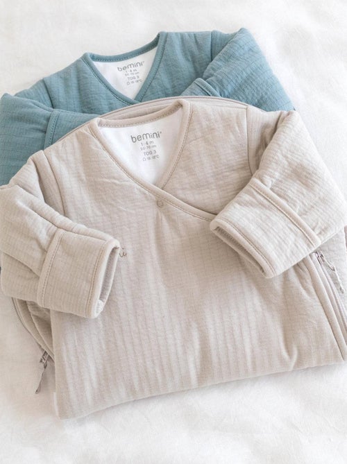 Bemini Gigoteuse avec moufles Pady Tetra Jersey et jersey - Kiabi