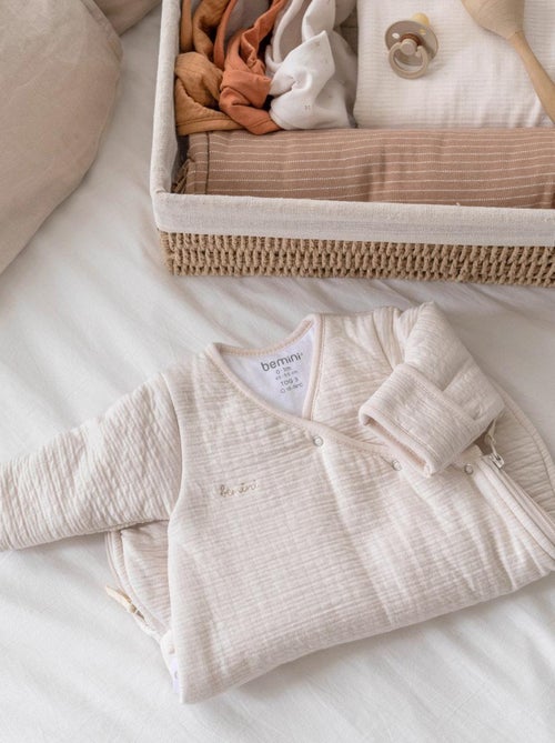 Bemini Gigoteuse avec moufles Pady Tetra Jersey et jersey - Kiabi