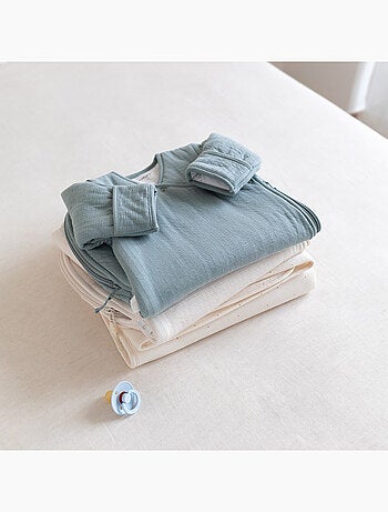 Bemini Gigoteuse avec moufles Pady Tetra Jersey et jersey